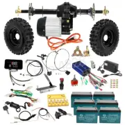 Go kart Quad Buggy ATV 760mm Rear Axle+1500W Electric Differential Motor Kit