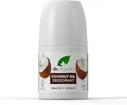 Dr. Organic Roll-on Deodorant, Organic Virgin Coconut Oil, 50ml