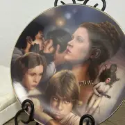 Princess Leia Star Wars Heroes and Villains Collector Plate Hamilton Collection