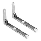 Support Frame Steel Foldable Stretch Shelf Rack Microwave Oven Wall Mount4669