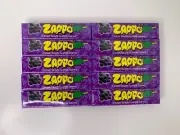(20) Zappo Chews Sour Grape Favors Candy 7 pcs per pack
