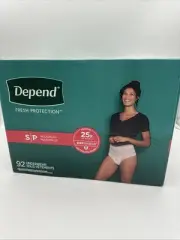 Depend Fit Flex Talla S Dama 92 Count