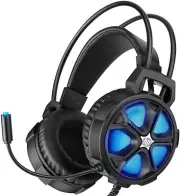 HP Gaming PS4 and XBOX Headset. LED Light and Noise isolating Over Ear Headphone