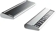 Temporary Car Parking Card - Temporary Parking Stop Sign Number Card Plate - Temporary Parking Number Plate Stop Sign, Dashboard Auto Temporary Stop Sign For Women, Men