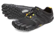 Vibram Fivefingers V-Trail 2.0 Mens Minimalist Running Shoes - Black - 46