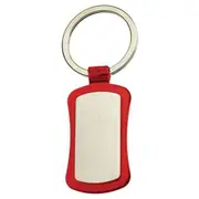 50x Duo Key Tag Key Ring Keyring School Bag Badge Bulk - Red