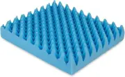 Convoluted Egg Crate Foam Wheelchair Cushion, Great for Car Office