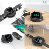 在飛比找蝦皮商城精選優惠-適用於蘋果手錶充電器支架三星Galaxy watch6/cl