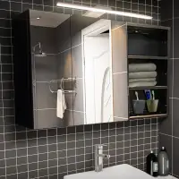 在飛比找蝦皮購物優惠-鏡櫃 浴室鏡櫃 智能浴室鏡不鏽鋼浴室鏡櫃單獨掛牆式洗手間鏡箱