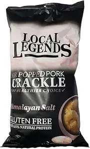 Local Legends Air Popped Pork Crackle with Himalayan Salt