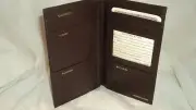 St Dennis 8103 Brown Leather Passport Wallet
