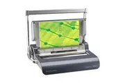 Fellowes Quasar Wire Binding Machine Binder Manual 34 Loop Metallic Grey