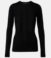 [Rohe] Róhe Wool top UK 16 black