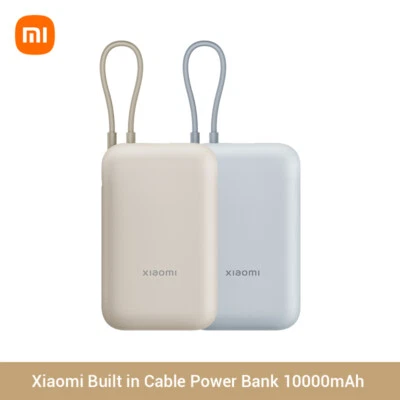 Xiaomi Power Bank Fast Charge PD For iPhone Samsung Mi Built in USB Type C Cable