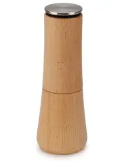 [Joseph Joseph] Milltop Wood No-Spill Salt Mill in Beech