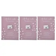 3PK Gibson Gifts Equilibrium Silver Pin/Brooch Love Note Women/Girls Accessory