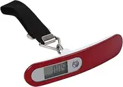 Zerodis Digital Luggage Scale, Pocket Hanging Weight with LCD Display High Precision Sensor Travel Scale 50kg Bearing Capacity Simple to Read Screen for Airport Home Outdoor (Strap)