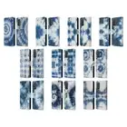 OFFICIAL NATURE MAGICK SHIBORI TIE DYE LEATHER BOOK CASE FOR SAMSUNG PHONES 1