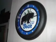 Bear Archery LOGO Bow Hunting Man Cave Advertising Clock Sign