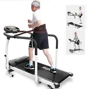 Multifunctional Treadmill Walking Machine for The Elderly,Low-Speed Walking Machine Rehabilitation Fitness Equipment