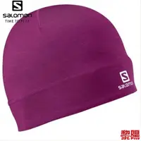 在飛比找蝦皮商城優惠-Salomon 法國 Active Beanie 保暖帽 紫