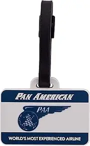 Desert Cactus Pan Am Airways Luggage Tag Airline PVC Bag (Luggage Tag Design 2)