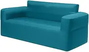 ASSYA Inflatable Sofa Automatic Versatile Air Couch with Built-in Air Pump Outdoors Portable Waterproof Chair for Home, Offices, Camping, Picnics and Tent