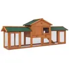 NNEDSZ Rabbit Hutch Hutches Large Metal Run Wooden Cage Chicken Coop Guinea Pig
