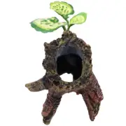 Sunken Wood Fish Tank Landscaping Bark for Aquarium Reptile Decor Accessory