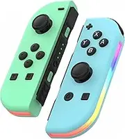 Switch Joycon for Nintendo, Wireless Right and Left Switch Joypad Controllers Wireless Replacement Joy-pad Controller for Nintendo Switch/Switch OLED,Support Motion Control/Dual Vibration