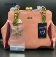 ANNA SUI Demon Slayer Collaboration Kimetsu Nezuko Kamado 2 way Bag Pink Anime