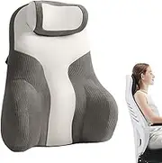 Back Support Pillow Couch, Reading Pillow | Bed Pillow Reading | Comfortable Arm Pillow, Lumbar Support Pillow - Lumbar & Neck Support Cushion, Sit Up Chair Pillow with Arms, Soft Reading Cushion