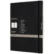 Moleskine Professional Softcover XL 192pg Notebook Black