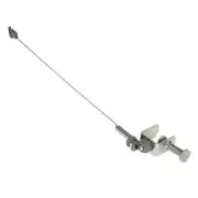 Household Essentials 175 Flexible Iron Cord Minder | Silver Powder Coated...