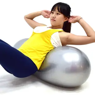 台灣製造40cm弧面花生球 瑜珈球 抗力球 韻律球