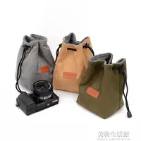 在飛比找樂天市場購物網優惠-微單保護套單反內膽包適用于尼康佳能索尼富士便攜鏡頭攝影相機包