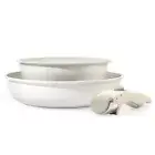 New GiPP Frying Pan Set Induction and Gas Compatible 3-Piece Non-Stick Pot Set