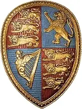 Queen Victoria's Royal Coat of Arms Shield Sculpture