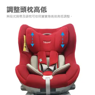 【Nipper】First Class 360度 ISOFIX 0-4歲安全座椅 (2.6折)