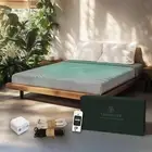 Grounding Fitted Sheet Earthing Bedding KING Organic Cotton Silver Fiber Gray