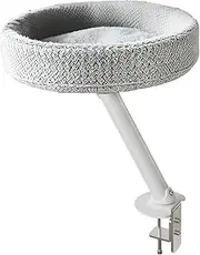 Zxpjkyu Cat Desktop Bed Desk Mount Perch with Holder Bracket Hammock Nest Bed for Bedroom