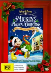 MICKEY'S MAGICAL CHRISTMAS SNOWED IN AT THE HOUSE OF MOUSE Brand New Sealed