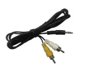 3ft 3.5mm AUX Stereo to 2 RCA Male Audio Y Cable Adapter Cord MP3 iPod