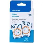 Studymate Flashcards 52 Pack Time