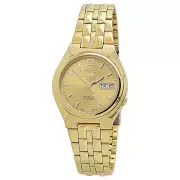 Seiko 5 21 Jewels Automatic Gold-Tone Stainless Steel Men's Watch SNKL64