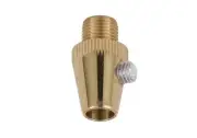 B&P Lamp All Brass Cord Grip Bushings
