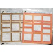 Top Line Creations Matchmakers Overlays set of 2 packages, size is 12" x 12"