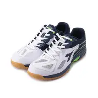 在飛比找momo購物網優惠-【DIADORA】網線羽球鞋 白藍 男鞋 DA71279