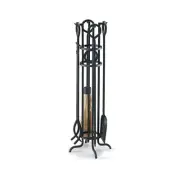 Black Pilgrim Home and Hearth 19004 Arts and Crafts Fireplace Tool Set, 29&#8243