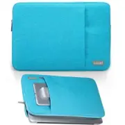 For 13 inch tablet Waterproof Fabric laptop Sleeve Case Bag for Notebook blue